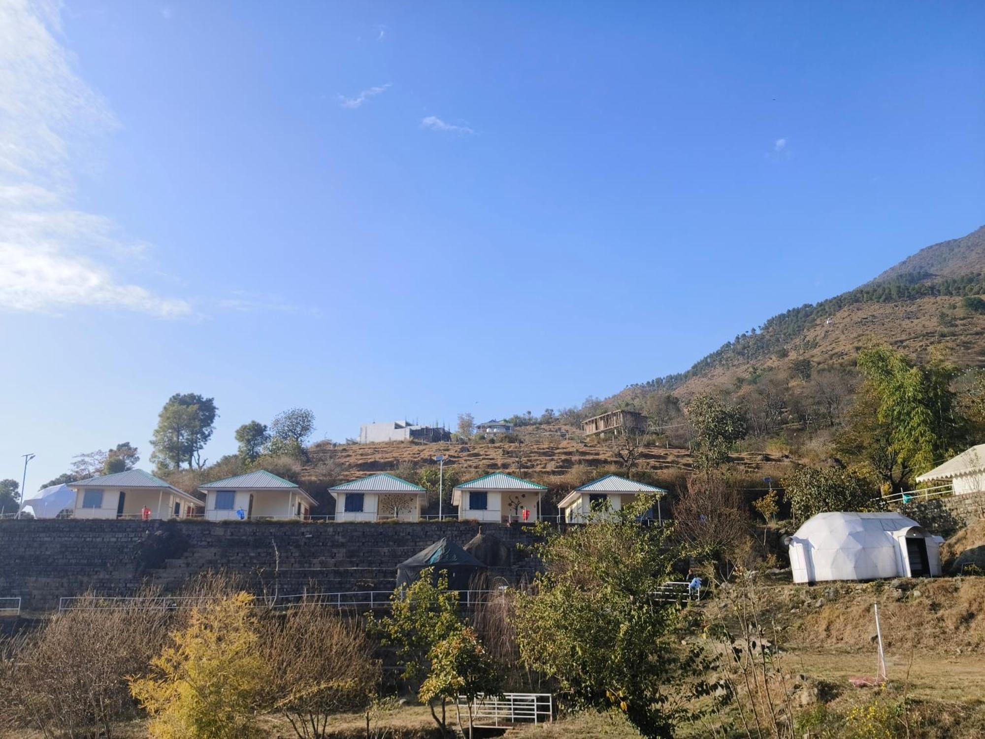 Hotel Hill Ventures Adventure Camp And Restaurant Dharamshala Exterior foto